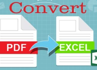 Convert PDF To Excel