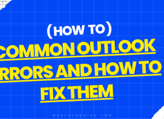 Common Outlook Errors and How to Fix Them